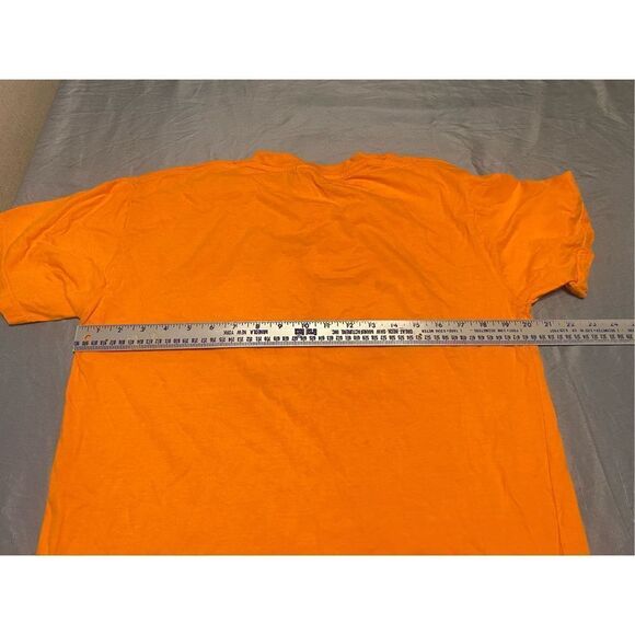 Vintage Egypt Shirt Mens Large Orange Sphinx - Picture 3 of 5